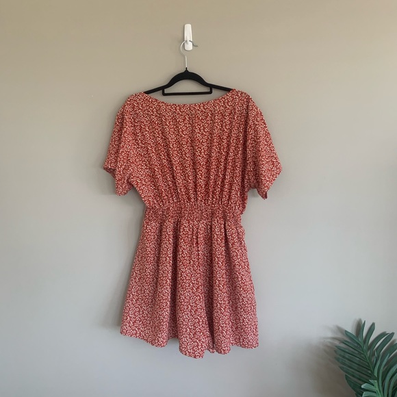 DISSH Orange Front Tie Jumpsuit/Playsuit - Picture 2 of 4